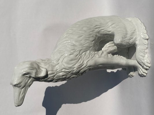 Large Porcelain Borzoi Dog, Austria-BHG-1007913