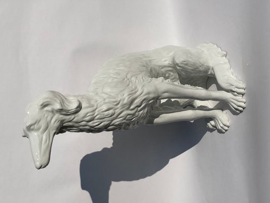 Large Porcelain Borzoi Dog, Austria-BHG-1007913