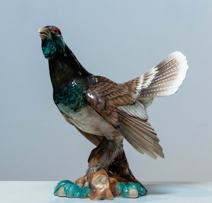 Large Porcelain Pheasant from Rudolf Chocholka-JE-1348117