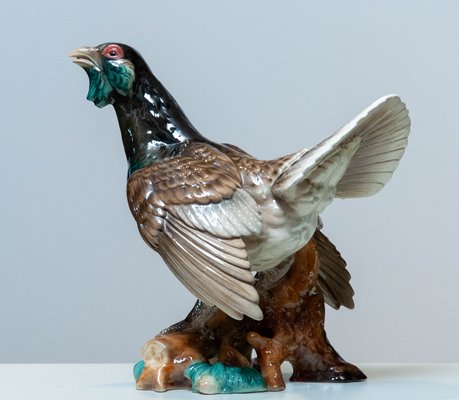 Large Porcelain Pheasant from Rudolf Chocholka-JE-1348117