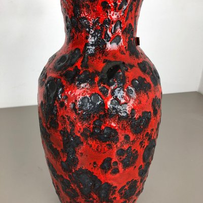 Large Pottery Fat Lava Multi-Color 239-41 Vase from Scheurich, 1970s-QZ-1052959