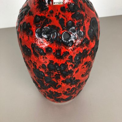 Large Pottery Fat Lava Multi-Color 239-41 Vase from Scheurich, 1970s-QZ-1052959