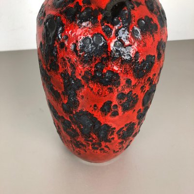 Large Pottery Fat Lava Multi-Color 239-41 Vase from Scheurich, 1970s-QZ-1052959