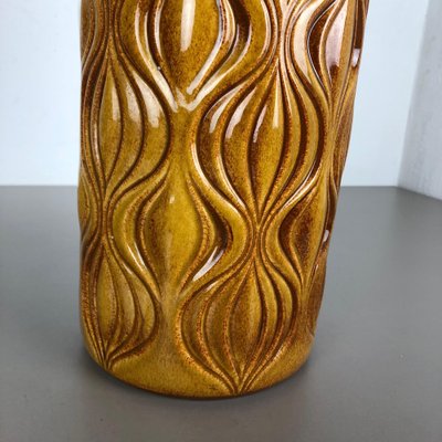 Large Pottery Fat Lava Multi-Color 485-45 Onion Vase from Scheurich, 1970s-QZ-1052957