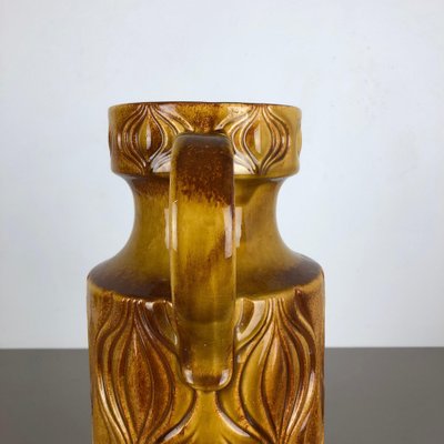 Large Pottery Fat Lava Multi-Color 485-45 Onion Vase from Scheurich, 1970s-QZ-1052957