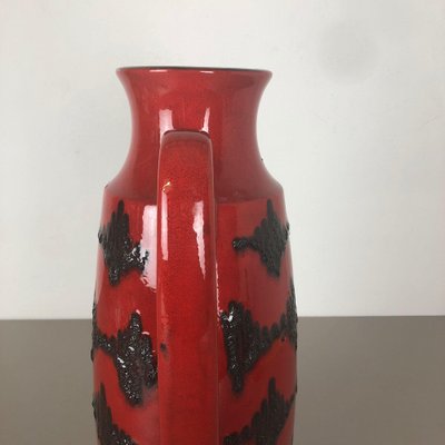 Large Pottery Super Fat Lava Multi-Color 426-47 Vase from Scheurich Wgp, 1970s-QZ-1139886