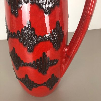 Large Pottery Super Fat Lava Multi-Color 426-47 Vase from Scheurich Wgp, 1970s-QZ-1139886