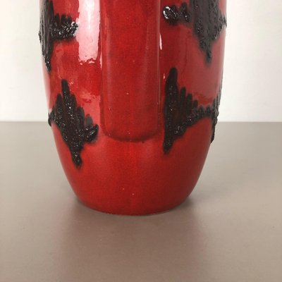 Large Pottery Super Fat Lava Multi-Color 426-47 Vase from Scheurich Wgp, 1970s-QZ-1139886