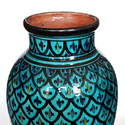 Large Pottery Vase by Poterie Serghini-NUX-1309515