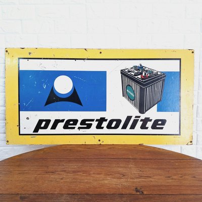 Large Prestolite Mechanic Shop Advertising Sign, 1960s-FRB-1748777