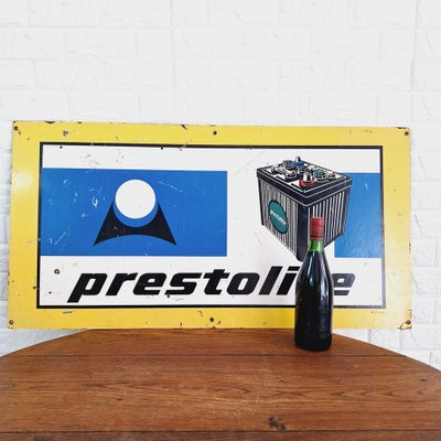 Large Prestolite Mechanic Shop Advertising Sign, 1960s-FRB-1748777