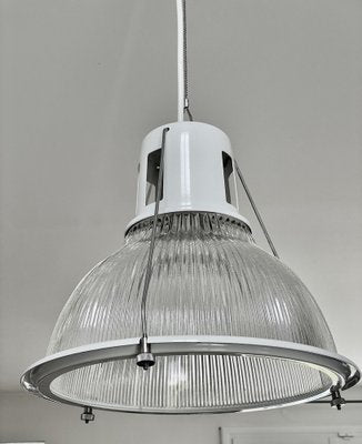 Large Prismatic Ceiling Light from Holophane, 1990s-OL-1768294