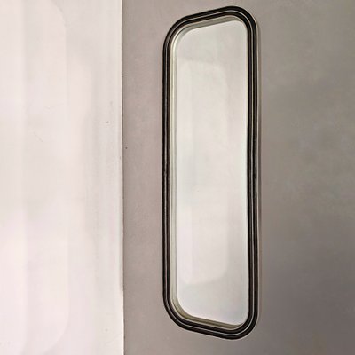 Large Rectangular Mirror in Pressed Aluminum by Lorenzo Burchiellaro, 1960s-PRS-2043326