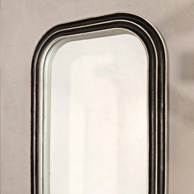 Large Rectangular Mirror in Pressed Aluminum by Lorenzo Burchiellaro, 1960s-PRS-2043326