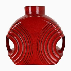 Large Red Abstract Vase by Cari Zalloni for Steuler, 1970s-QZ-1814024