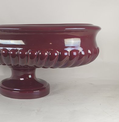 Large Red Earthenware Center Bowl-SYQ-1004422