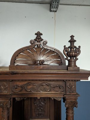 Large Renaissance Buffet in Walnut-HLV-1783926