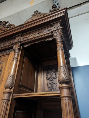 Large Renaissance Buffet in Walnut-HLV-1783926