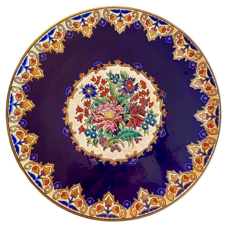 Large Renaissance Model Dish from Longwy