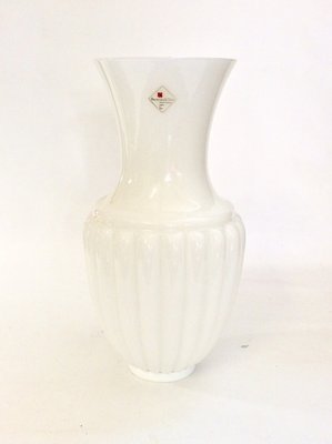 Large Ribbed Vase from Barovier & Toso, 1980s-QZG-1382678