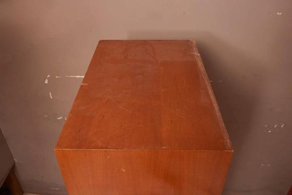 Large Rosewood & Oak Cabinet with Drawers by Philippe Neerman for De Coene, 1958-KL-620350