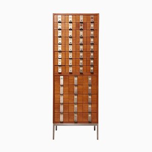 Large Rosewood & Oak Cabinet with Drawers by Philippe Neerman for De Coene, 1958-KL-620350