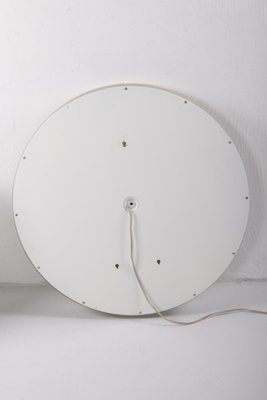 Large Round Acrylic Glass Bathroom Mirror from Hillebrand, Germany, 1960s-EZZ-1361064