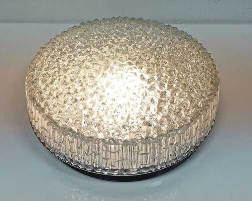 Large Round Dr. 100 60 Sconce from Holophane, 1960s-PHZ-627331