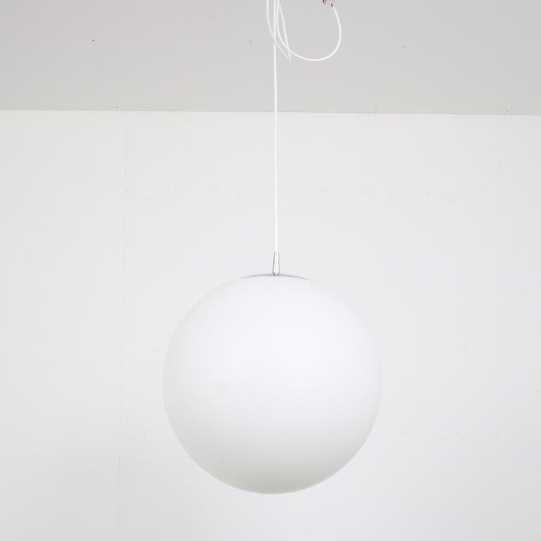 Large Round Hanging Lamp from Peill & Putzler, Germany, 1960s