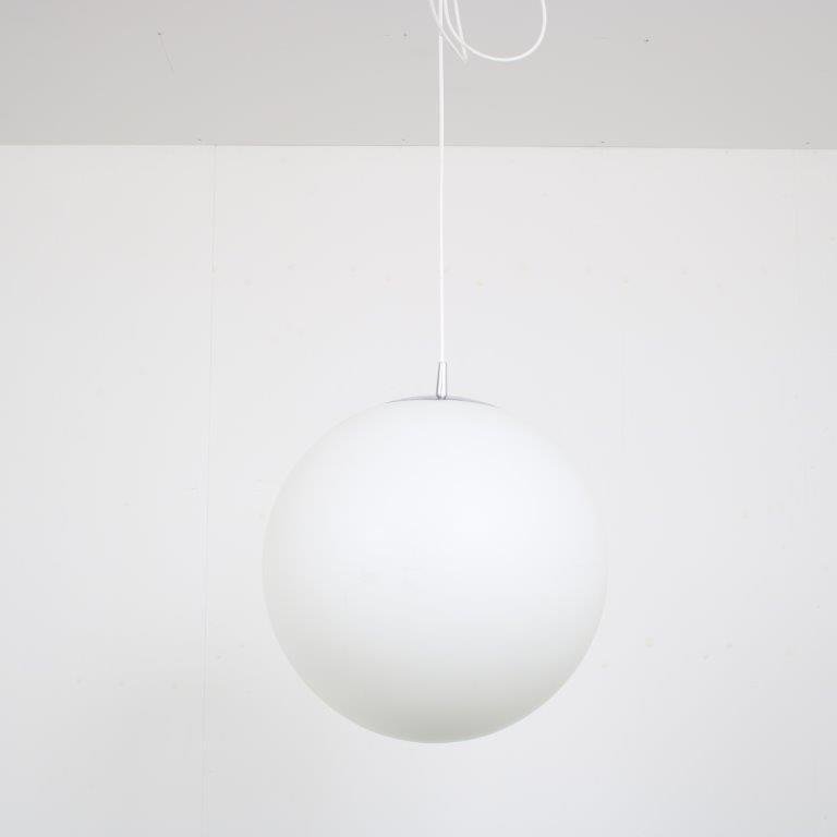 Large Round Hanging Lamp from Peill & Putzler, Germany, 1960s