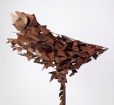 Large Rusted Sculpture, 2000s, Metal-JG-1797196