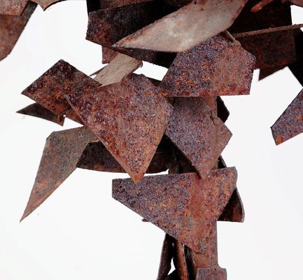 Large Rusted Sculpture, 2000s, Metal-JG-1797196