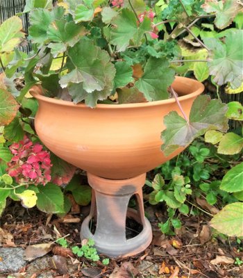 Large Rustic Red Clay Planter-UWJ-1244773