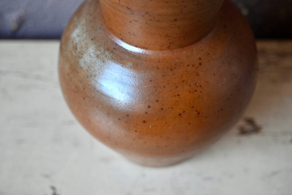 Large Sandstone Vase from Puisaye Saint Amand, 1960s