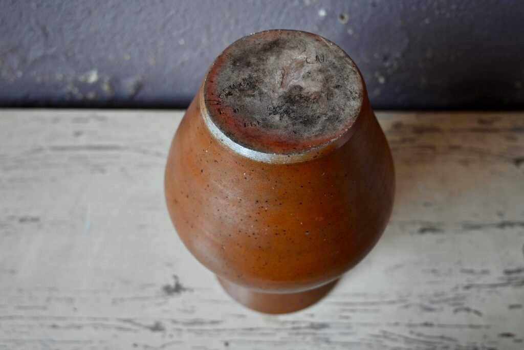 Large Sandstone Vase from Puisaye Saint Amand, 1960s