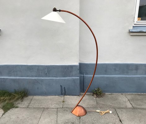 Large Scandinavian Arch Floor Lamp, 1980s-LCR-995932