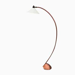 Large Scandinavian Arch Floor Lamp, 1980s-LCR-995932