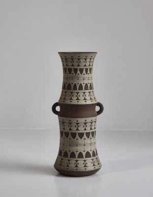 Large Scandinavian Ceramic Floor Vase by Ulla Winblad, Sweden, 1960s-WRF-999886