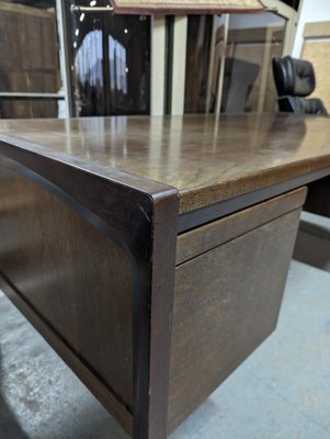 Large Scandinavian Desk in Solid Walnut-HLV-1819786