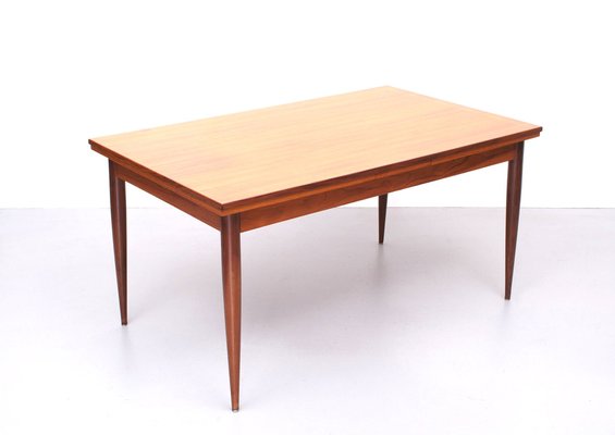 Large Scandinavian Extendable Teak Dining Table, 1960s-GCG-1286740