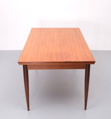 Large Scandinavian Extendable Teak Dining Table, 1960s-GCG-1286740