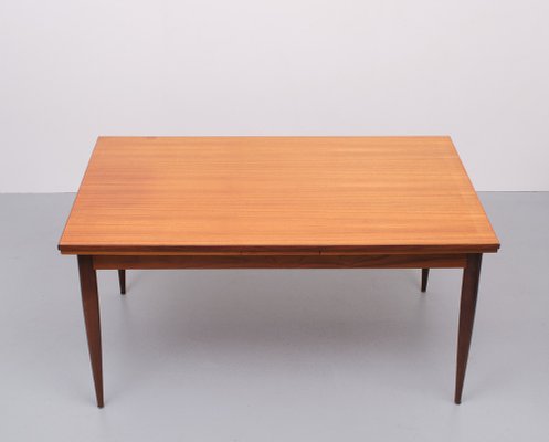 Large Scandinavian Extendable Teak Dining Table, 1960s-GCG-1286740