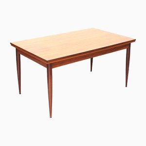 Large Scandinavian Extendable Teak Dining Table, 1960s-GCG-1286740