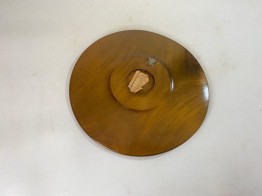 Large Scandinavian Wood Plate, 1960s-UR-1741867