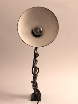 Large Scissor Wall Lamp by Christian Dell for Kaiser Idell, 1940s-SY-1394129