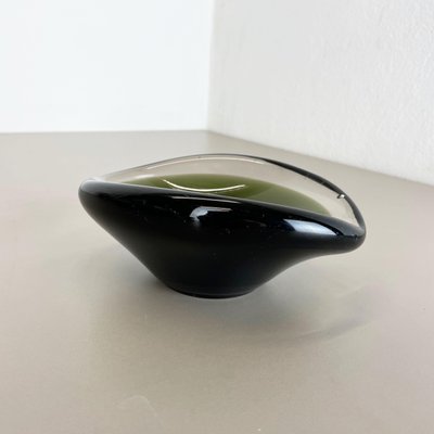 Large Sculptural Murano Glass Shell Ashtray, Italy, 1970-QZ-1149904