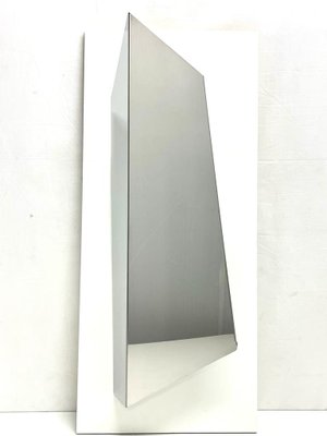 Large Sculptural Stainless Steel Wall Lamp, 1970s-FDH-2012568