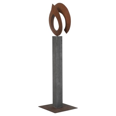 Large Sculpture in Rusted Corten Steel by Pieter Obels, 2000s-LPQ-1761432