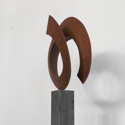 Large Sculpture in Rusted Corten Steel by Pieter Obels, 2000s-LPQ-1761432