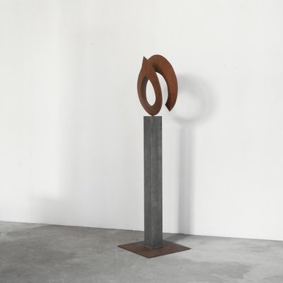 Large Sculpture in Rusted Corten Steel by Pieter Obels, 2000s-LPQ-1761432